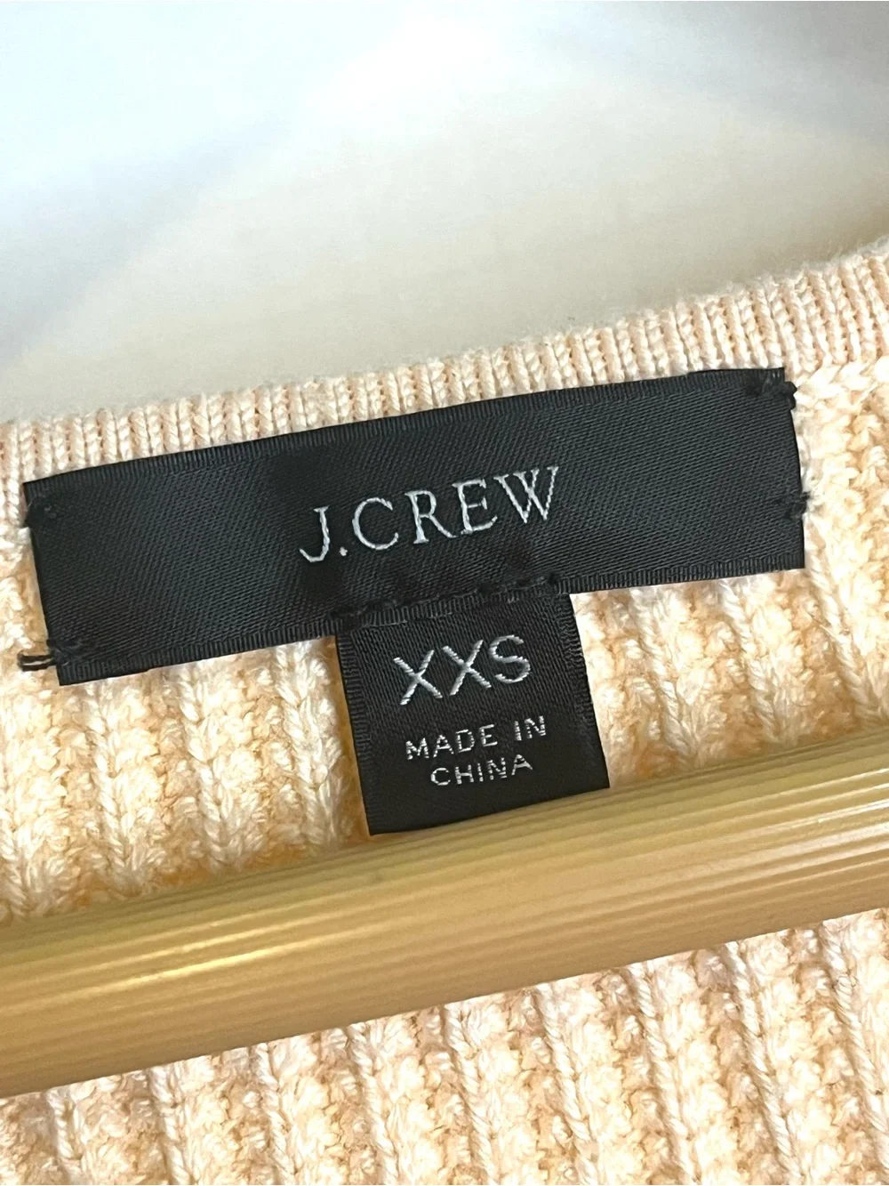 J. Crew light peach